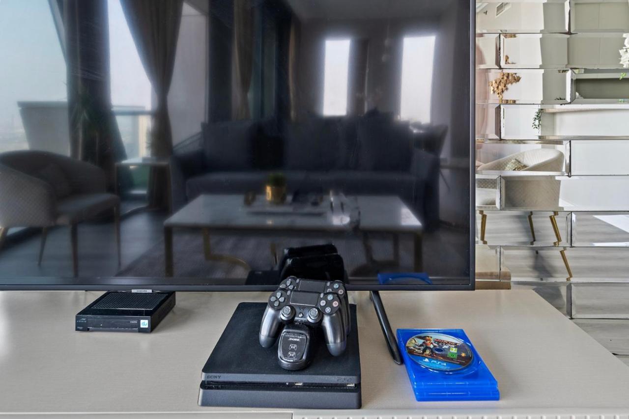 First Class 3Br With Full Burj Khalifa And Fountain View Dubai Exterior foto