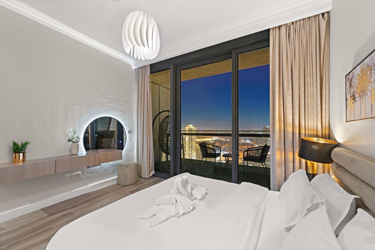 First Class 3Br With Full Burj Khalifa And Fountain View Dubai Exterior foto