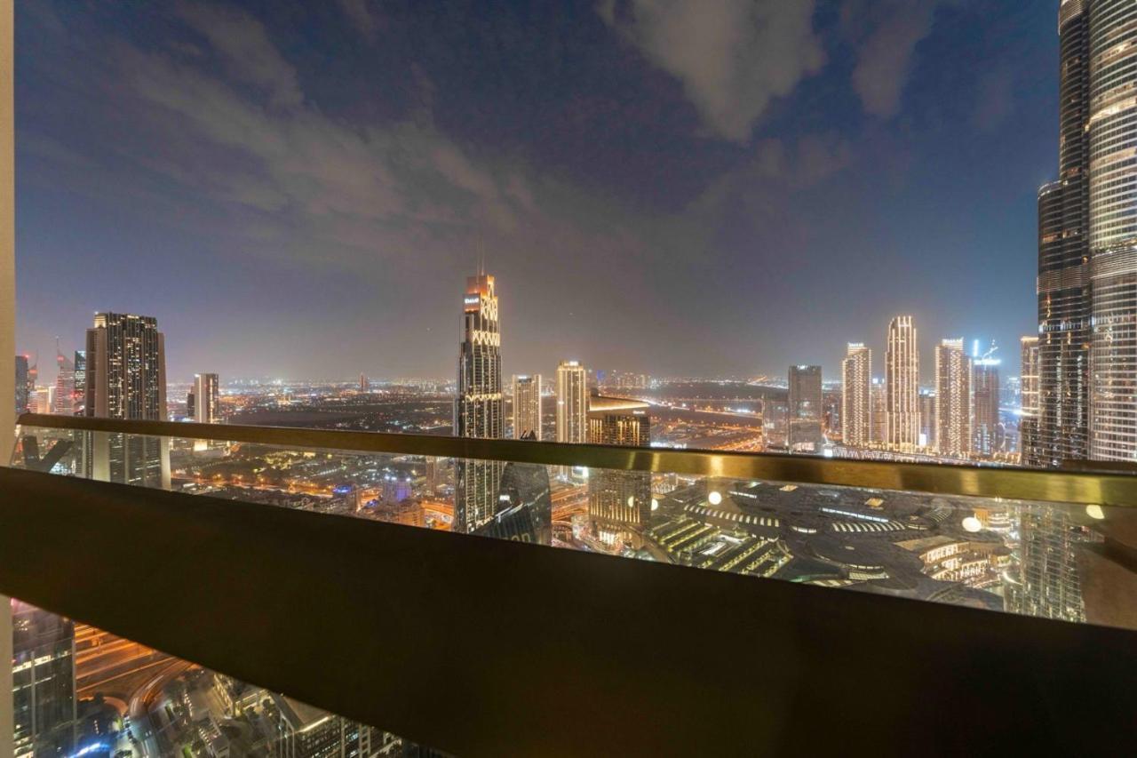 First Class 3Br With Full Burj Khalifa And Fountain View Dubai Exterior foto